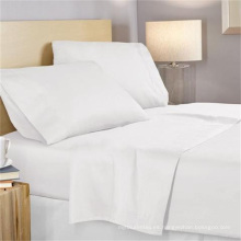 Hotel Plain White 50% Polyester 50% Cotton Fachaleta de puesta a tierra